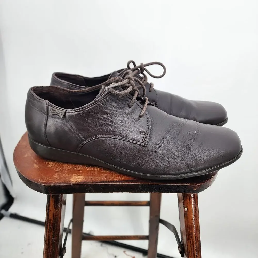Men's Camper Mauro Brown Dress‎ Shoes Size 44 10.5